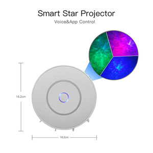 Proiettore Laser Intelligente <span class=keywords><strong>con</strong></span> Stelle e Nebulosa <span class=keywords><strong>LED</strong></span> per Sale Giochi, Home Theatre, Luce Notturna e Atmosfera Interna - Product Image 2