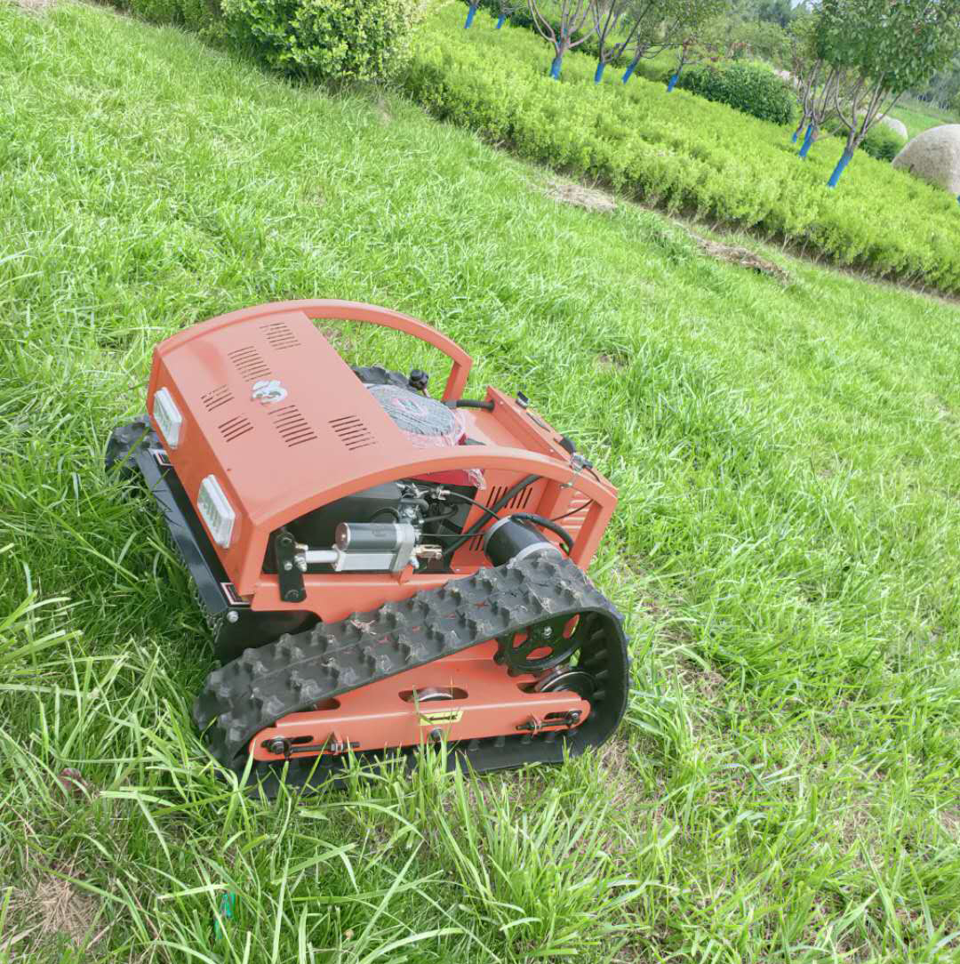 クローラーロボット芝刈り機自走式リモコンウォーキングガーデン