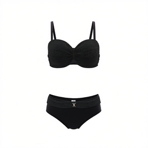 Costume da bagno intero taglie forti con controllo pancia, monokini sexy e coprente per la spiaggia SQ66839 - Product Image 2