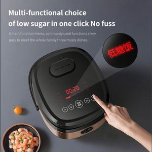 Multicuiseur intelligent à faible teneur en sucre 3L, cuiseur à riz électrique et cuiseur vapeur en acier inoxydable pour la cuisine - Product Image 2