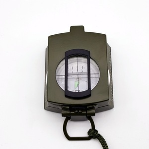 Al Aire Libre Vintage espejo geológico precisión táctico viaje trazado encuesta clinómetro brújula - Product Image 2