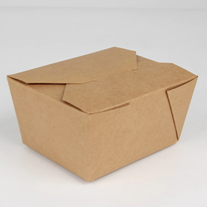 <strong>Wholesale</strong> Pricing Disposable Food Grade Container Packaging Brown Kraft <strong>Paper</strong> Lunch <strong>Box</strong> for Takeaway - Product Image 2