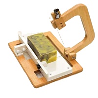 Qualité usine PricePopular multi-fonctionnel savon Table de découpe réglable grande dalle de savon Cutter savon faisant des outils
