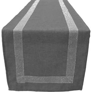 Cinturón de taladro de tela catiónico, diseño plano, mantel, corredor, hogar, decoración sencilla de lujo, Bandera de mesa - Product Image 6