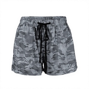 Shorts Casuales para Mujer, Diseño Urbano, Transpirables, Ecológicos, de Secado Rápido, Holgados, 100% Algodón, Colores Personalizados, Cierre con Cordón - Product Image 2