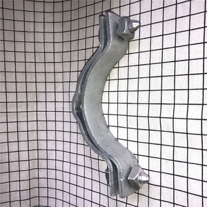 Spécialisé pour l'utilisation photovoltaïque, pince de serrage pour câble électrique <span class=keywords><strong>en</strong></span> fer plat galvanisé à chaud avec clips de <span class=keywords><strong>fixation</strong></span> double face - Product Image 5