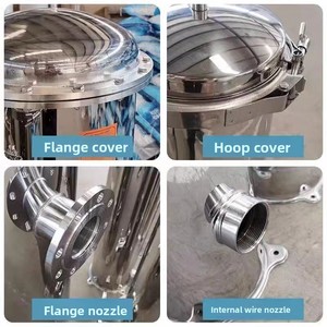 <span class=keywords><strong>Filter</strong></span> Air Presisi Keamanan Tinggi 304 Stainless Steel Industrial Pre-PP Cotton <span class=keywords><strong>Filter</strong></span> untuk Sumur Semen Pasir Laju Alir Besar - Product Image 4