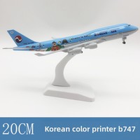 Model Pesawat A380 47cm Simulasi Pesawat Penerbangan Sipil Resin Gaya Sama Ornamen Penerbangan Hadiah Ornamen Kantor