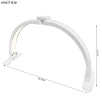 Nouvelle lampe de bureau pliable lumière LED demi-lune lampe Table lampes à ongles pour Salon de beauté