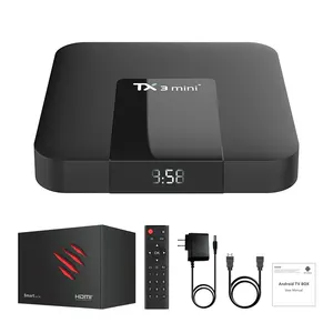 Android 11 TV BOX 6K 4K Video Amlogic S905w2 Ott Wifi 2.4G 5.8G TX3 MINI+ TV Box Set Top Box