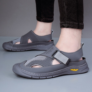 Sandalias Casuales de Malla para Hombre, Punta Cerrada, Transpirables, Suela de EVA, Zapatos de Verano - Product Image 2