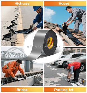 <span class=keywords><strong>Bande</strong></span> d'étanchéité autocollante en caoutchouc butyle pour toiture, porte, fenêtre, gouttière - Utilisation extérieure - Product Image 2