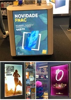 Bingkai Lampu LED Snap Frame untuk Iklan, Home Theater, Bingkai Poster Film LED Slim Bercahaya, Lightbox