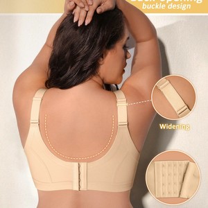 <span class=keywords><strong>Soutien</strong></span>-<span class=keywords><strong>gorge</strong></span> minimisateur sans couture à bretelles réglables pour femmes grandes tailles, avec bonnet 3/4, respirant et sans armatures, pour poitrine généreuse - Product Image 6