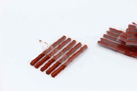 Bande de caoutchouc super adhésive de 4 mm, 10 cm, 20 cm de long pour réparation de pneus, kit de réparation de pneus tubeless pour moto et voiture
