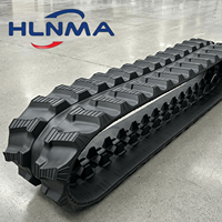 Rubber track mini excavator skid steer loader CTL 350*56*86 400*72.5*74W 400*72.5*76 450*83.5*70 450*86*52 4508652 450*86*55