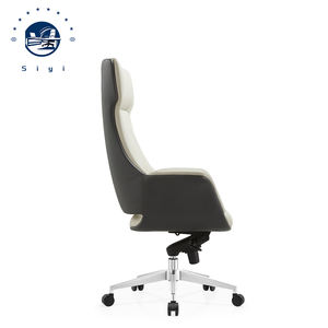 Ofis koltuğu lüks patron Pu yöneticisi ceo'su deri ofis koltuğu s lüks ofis koltuğu beyaz en iyi bilgisayar mobilyaları - Product Image 3