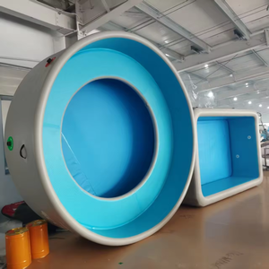 <span class=keywords><strong>Piscine</strong></span> gonflable rectangulaire en PVC personnalisée pour adultes, <span class=keywords><strong>piscine</strong></span> hors sol avec structure Drop Stitch, <span class=keywords><strong>piscine</strong></span> extérieure pour la famille, jardin - Product Image 2