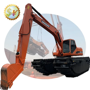 Drague à chenilles hydraulique de haute qualité 45ton Shanzhong SZ500C Doosan prix de l'excavatrice amphibie DH220lc-9s - Product Image 1