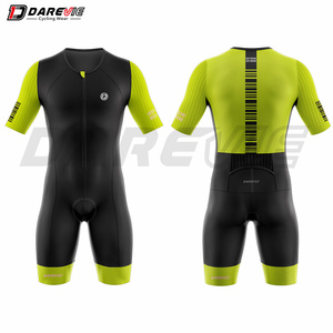 Darevie Oem Odm Pro Team Trisuit Triatlón Ciclismo Jerseys Manga Corta Triatlón Trisuit - Product Image 5
