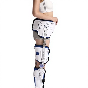 תומך מתכוונן לירך, ברך, קרסול וכף רגל, אימובילייזר אורטופדי לשברים בגפיים התחתונות, פציעות במפרקים ושיקום - Product Image 4