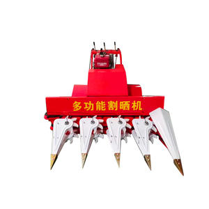 Coupe-récolteur agricole portatif motorisé haute puissance pour la récolte et le séchage des cultures, coupe-récolteur automatique multi-lignes - Product Image 5