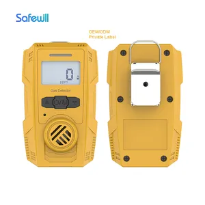 Safewill ES20D มือถือเครื่องตรวจจับก๊าซคาร์บอนมอนอกไซด์ HCN H2S H2 CO NO NO2 NH3 สารพิษแบบพกพาเครื่องตรวจจับก๊าซรั่ว