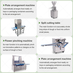 Lungo ripieno pane cannella completamente automatico rotolo sottile fare macchina linea di produzione per il settore della panetteria - Product Image 4