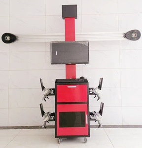 อุปกรณ์ตั้งศูนย์ถ่วงล้อ 3 มิติ ระดับพรีเมียม สำหรับงานอุตสาหกรรม หน้าจอ LED คู่ กล้อง 5MP ได้รับการรับรองมาตรฐาน CE ISO เหมาะสำหรับอู่ซ่อมยางรถยนต์ - Product Image 3