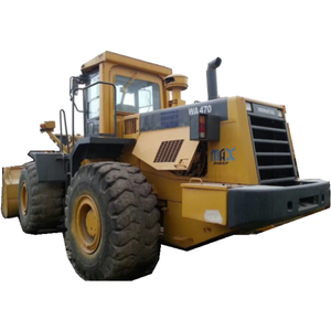 Chargeur frontal Komatsu WA470 d'occasion de qualité professionnelle, capacité de charge nominale de 15 tonnes, moteur CAT, système de contrôle avancé, fonctionnement précis - Product Image 1