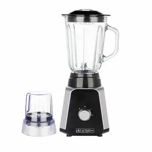 Liquidificador de mesa multifuncional, nutri vidro para batida, milkshake, suco, cortado de gelo, liquidificador de mesa, 1,5l