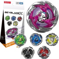 UX08 Silver Wolf 3-80FB TAKARA Lanceur de Démarrage Gyro Métal Toupie Bey Battle Stadium UX12 Ensemble Burst Spinning Top Blade X Boîte à Jouets