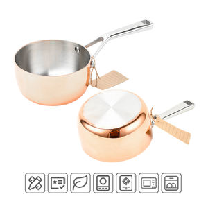 <span class=keywords><strong>Set</strong></span> di <span class=keywords><strong>Pentole</strong></span> Premium TIANXING in Acciaio Inox a 3 Strati, Casseruola Oro Rosa per Induzione, <span class=keywords><strong>Set</strong></span> di <span class=keywords><strong>Pentole</strong></span> e Padelle da Cucina - Product Image 3