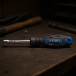 Llave de Tubo Fervi de 10 mm, Mango de Acero Cr-V, Agarre Ergonómico - Product Image 3