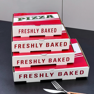 Scatole per Pizza e Sushi Personalizzate in Cartone Ondulato Ecologico Biodegradabile con Chiusura Magnetica e Logo Personalizzato - Product Image 2