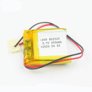 802525 3.7v 400mah جهاز تتبع صغير بنظام تحديد المواقع بطارية ليثيوم بولي - Product Image 5