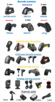 Escáner de Códigos de Barras DS2208, Escáner de Códigos QR 2D, Escáner CCD de Mano con Cable USB, 4mil, 200 Escaneos/Segundo, para Puntos de Venta, Supermercados y Comercios Minoristas