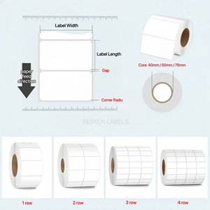 Trống Sticker trống cuộn nhãn dính cho bao bì thực phẩm nhãn cho máy in phun c6500 - Product Image 4