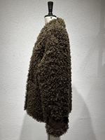 Manteau d'hiver pour femme en fausse fourrure, doux et moelleux, style Teddy Bear, chaud, décontracté, col rabattu, coupe ample, vêtement d'extérieur en fourrure