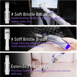 Tomavor ABS <span class=keywords><strong>aspirateur</strong></span> de voiture <span class=keywords><strong>sans</strong></span> <span class=keywords><strong>fil</strong></span> alimenté par batterie pour la maison poils d'animaux piscine jouets pour usage domestique - Product Image 2