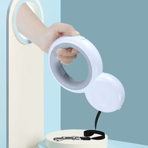 Tas sampah plastik pola Solid lampu malam perlengkapan hewan peliharaan tali Jalan anjing dapat ditarik otomatis multifungsi - Product Image 6