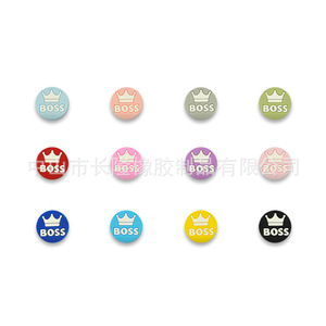 Cuentas de silicona Boss Crown, cuentas redondas sueltas para hacer pulseras, duración de más de 3 meses - Product Image 5