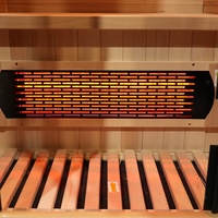 Vente flash : Sauna infrarouge pour 2 personnes avec luminothérapie rouge