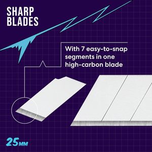 Lame de couteau utilitaire de 18 mm de large à faible MOQ pour découpe de matériaux - Product Image 2