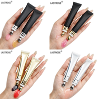 Baume à lèvres teinté repulpant et changeant de couleur à base de peptides, 15ml 20ml, Huile à lèvres brillante, Marque privée
