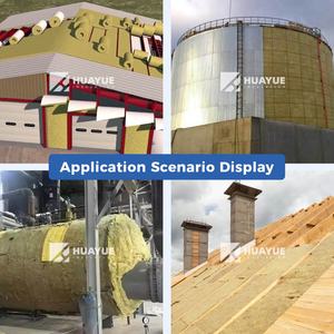 HUAYUE Couverture en <span class=keywords><strong>laine</strong></span> <span class=keywords><strong>de</strong></span> <span class=keywords><strong>roche</strong></span> isolante en fibre <span class=keywords><strong>de</strong></span> <span class=keywords><strong>verre</strong></span> Matériau insonorisé - Product Image 6