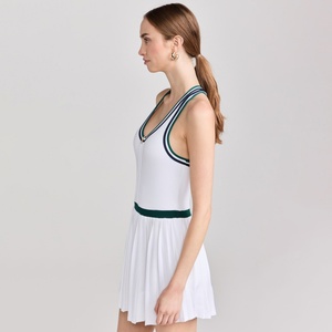 Vestido Deportivo sin Mangas para Mujer, Estilo Veraniego, Secado Rápido, para Calentamiento, Fitness, Golf, Bádminton, Tenis - Product Image 3