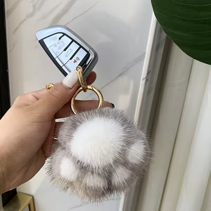 Llavero de Peluche con Forma de Pata de Gato, Relleno de Algodón PP, de 0-10 cm, para Coche, Decoración de Habitaciones y Fiestas, Unisex - Product Image 6