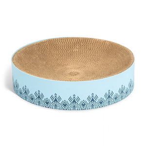 Großhandel langlebige runde Wellpappe Katzen bäume & Scratcher <span class=keywords><strong>Cat</strong></span> Lounge Bett & Kratz schale - Product Image 1