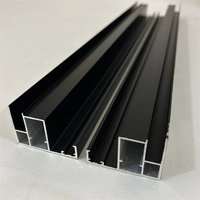 Profilés en aluminium pour fenêtres et portes de surface élégante et ingénieuse